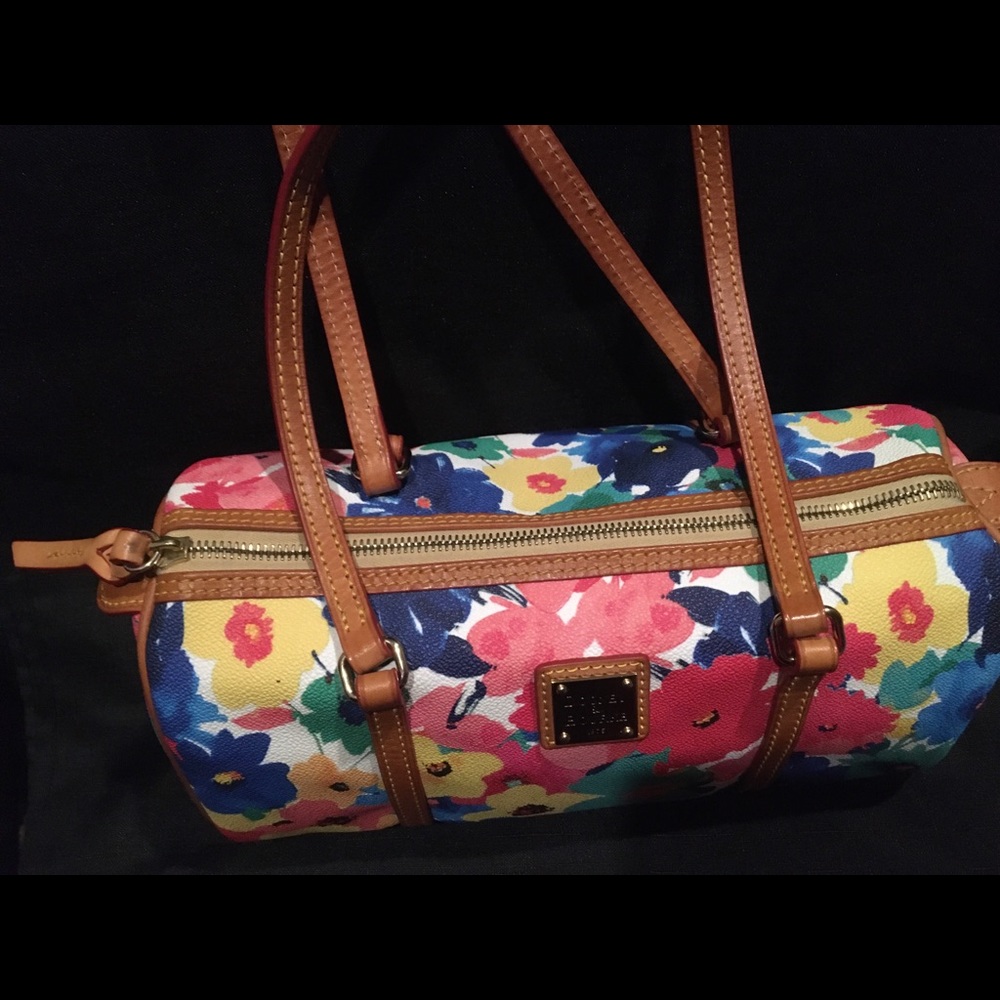 Dooney & Bourke colorful duffle tote bag - Picture 2 of 8